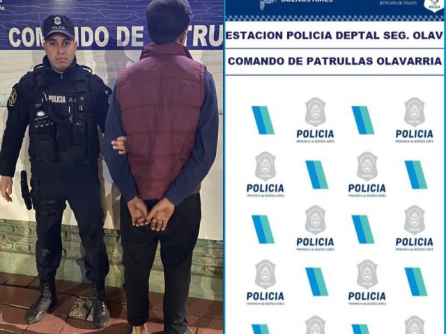 Detuvieron a un hombre con dos pedidos de captura